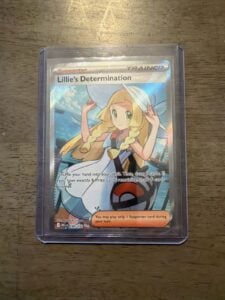 Pokémon TCG Mega Evolution Lillie’s Determination Full Art Trainer Card 169/132