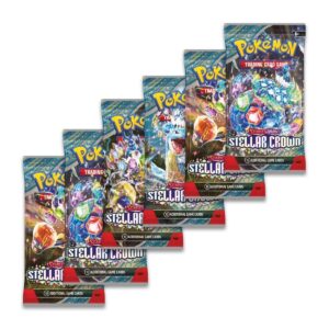 Pokemon TCG: Scarlet and Violet Stellar Crown x1 Booster Pack Sealed