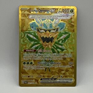Pokémon Teal Mask Ogerpon ex 221/167 Twilight Full Art Hyper Rare Holo 210 HP