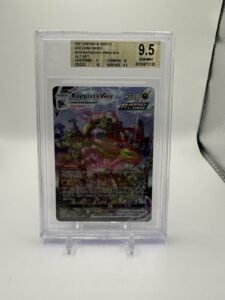 RAYQUAZA VMAX SCR 2021 POKEMON SWSH EVOLVING SKIES #218/203 ALT ART BGS 9.5 GEM!