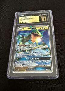 Rayquaza GX 068/096 Pokémon 2018 Sky-Splitting Charisma CGC PRISTINE 10