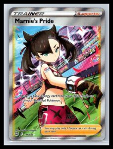 SWSH09: Brilliant Stars #171/172 Marnie’s Pride (Full Art)