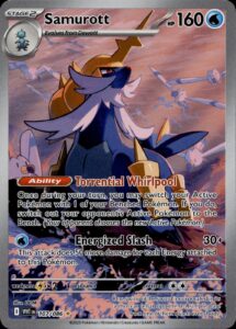 Samurott 107/086 Illustration Rare White Flare Multi Item Discount NM