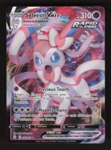 Sylveon VMAX 075/203 Pokemon Evolving Skies Holo Full Art Card