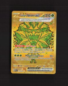 Teal Mask Ogerpon ex 177/131 Prismatic Evolutions Full Art Pokemon Card NM