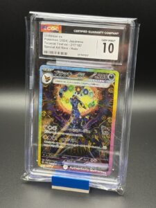 Umbreon Ex #217 Pokemon Japanese Terastal Festival – CGC 10 – Authenticity Guar.