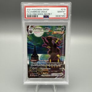 Umbreon VMAX 215/203 Alt Art PSA 10 GEM MINT Moonbreon Evolving Skies Pokemon