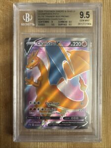 2020 Pokemon Sword & Shield Promo Charizard V SWSH050 BGS 9.5