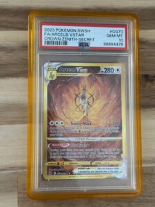2023 POKEMON SWORD & SHIELD CROWN ZENITH SECRET FULL ART/ARCEUS VSTAR PSA 10