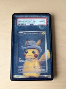 2023 Pokemon X Van Gogh Black Star Promo Pikachu With Grey Felt Hat PSA 10 #085