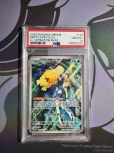 2025 POKEMON DRI EN DESTINED RIVALS ILLUSTRATION RARE MISTY’S PSYDUCK PSA 10 TCG