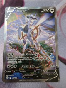 Arceus V (Alternate Full Art) 166/172 Swsh09: Brilliant Stars Holo Pokemon