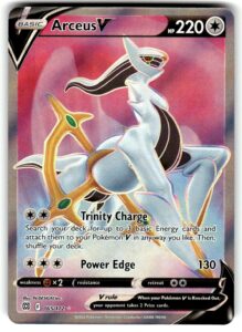 Arceus V (Full Art) Holo Ultra Rare SWSH09: Brilliant Stars 165/172 NM