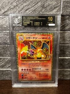 BGS 10 Black Label Charizard 001/025 25th Anniversary Edition Promo Pokemon Card