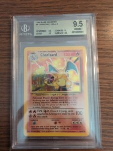 BGS 9.5 Base Set Charizard Gem Mint