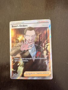 Boss’s Orders (Full Art) – 189/192 – Pokemon Swsh02: Rebel Clash NM
