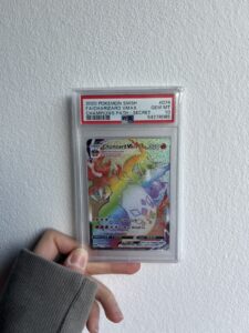 Charizard VMax 074/073 Pokemon PSA 10 GEM MT Champion’s Path Rainbow Secret Rare
