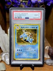EPIC SWIRL!!🌀!! BLASTOISE CD-PROMO #9 PSA 10 GEM MINT 1999 Pokemon