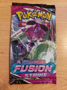 Fusion Strike Booster Pack (Genesect) – Mint (Sealed)