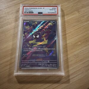 Gastly #80 Pokemon SV5k Wild Force PSA 10 Gem Mint NM Illustration Rare