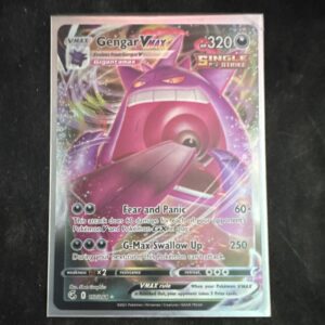 Gengar VMAX Full Art 157/264 Fusion Strike Ultra Rare Holo Single Strike HP 320