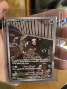 Houndour 204/197 Sv03: Obsidian Flames Holo Pokemon TCG Card Near Mint Condition