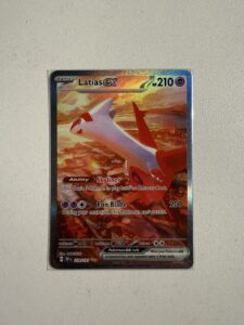 Latias ex Sv08: Surging Sparks Special Illustration Rare Full Art Holo HP210
