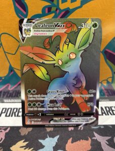 Leafeon 204/203 VMAX 2021 SWSH Evolving Skies Secret Rare Pokémon Full Art NM