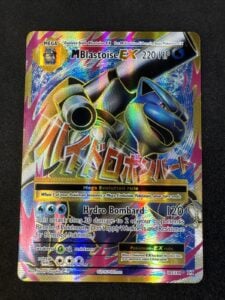 M Blastoise EX (Full Art) 102/108 Evolutions Holo Pokemon
