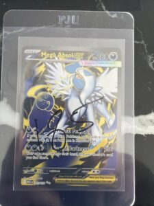 Mega Absol ex Full Art Ultra Rare 161/132 Pokemon Mega Evolution English NM
