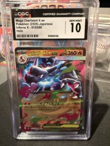 Mega Charizard X ex 013/080 M2: Inferno X Double Rare Holo CGC 10 (Japanese)