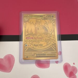 Mega Dragonite EX Gold Full Art Pokémon Card 295/217 – Pokémon TCG 2022