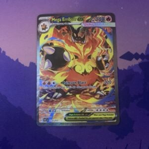 Mega Emboar ex 273/217 Me: Ascended Heroes Holo Special Illustration Rare