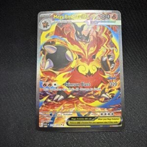 Mega Emboar ex Special Illustration Rare Holofoil ME: Ascended Heroes 273/217 NM