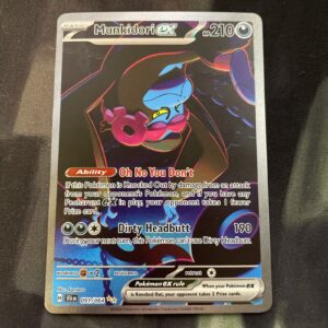 Munkidori ex 091/064 Sv: Shrouded Fable Holo Pokemon Card Full Art Dark Type