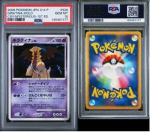 PSA 10 Giratina Card 2008 Cry Mysterious 1st Ed #526 Rare