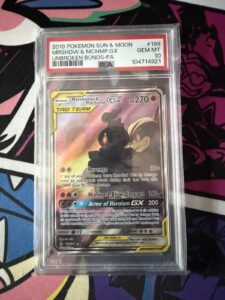PSA 10 MARSHADOW MACHAMP 199/214 | Tag Team Alt Art Graded Pokemon Card HK