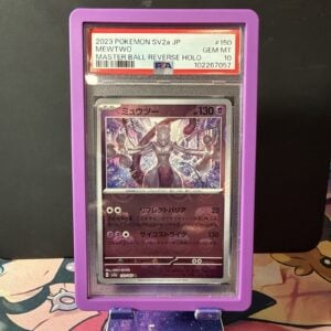 PSA 10 Mewtwo 150/165 Master Ball Reverse Holo Japanese 151 Pokemon GEM MINT