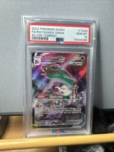 PSA 10 – Rayquaza VMAX TG20/TG30 Swsh12: Sword & Shield – Silver Tempest