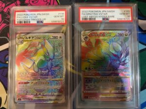 PSA10 Lugia VSTAR HR Giratina VSTAR HR Sequential Number