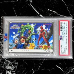 PSA10 Pokemon Split Sky Visitor Orange Card Pikachu Rayquaza Deoxys Telephone