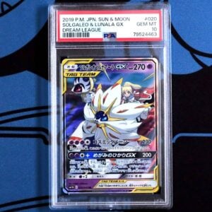 PSA10 Solgaleo & Lunala GX Solgaleo lunala RR Dream Legue Lillie sm11b Pikachu
