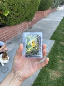 Pikachu EX Full Art Special Illustration Rare Holo 200 HP Ascended Heroes Card