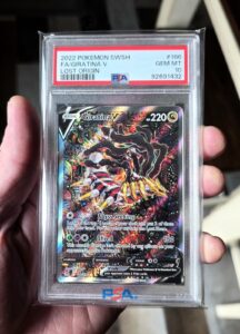 Pokemon 2022 Giratina V 186/196 Alt Art Lost Origin GEM MINT PSA 10