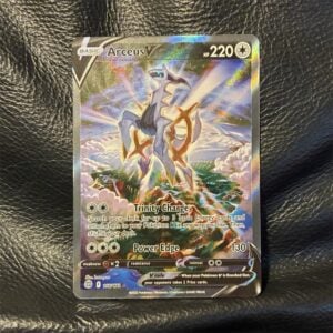 Pokémon Arceus V Ultra Rare Full Art Holo 166/172 Brilliant Stars Card