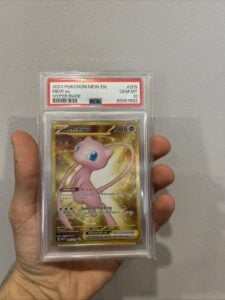Pokemon Card Mew EX 151 PSA 10 English Full Art