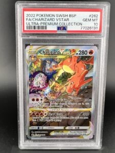 Pokemon Charizard VSTAR Ultra-Premium Coll. Full Alt Art Promo SWSH262 PSA 10