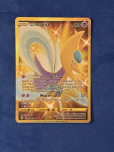 Pokémon Cresselia 228/203 Evolving Skies Secret Rare Full Art Holo 120 HP Card