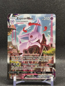 Pokemon Fusion Strike Espeon VMAX 270/264 Full Art Secret Rare