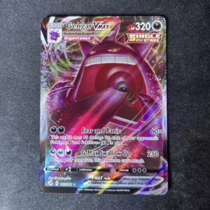 Pokémon Gengar VMAX 157/264 Full Art Single Strike Ultra Rare Fusion Strike Holo